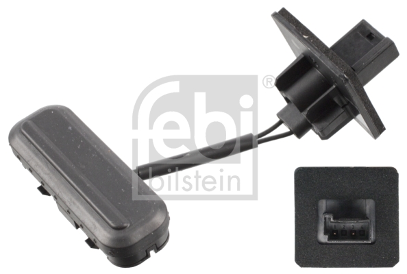 FEBI BILSTEIN 107975 Schalter, Heckklappenentriegelung febi Plus