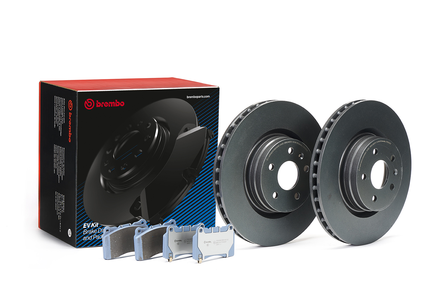 BREMBO KT 08 021 Bremsensatz, Scheibenbremse BEYOND LINE - EV