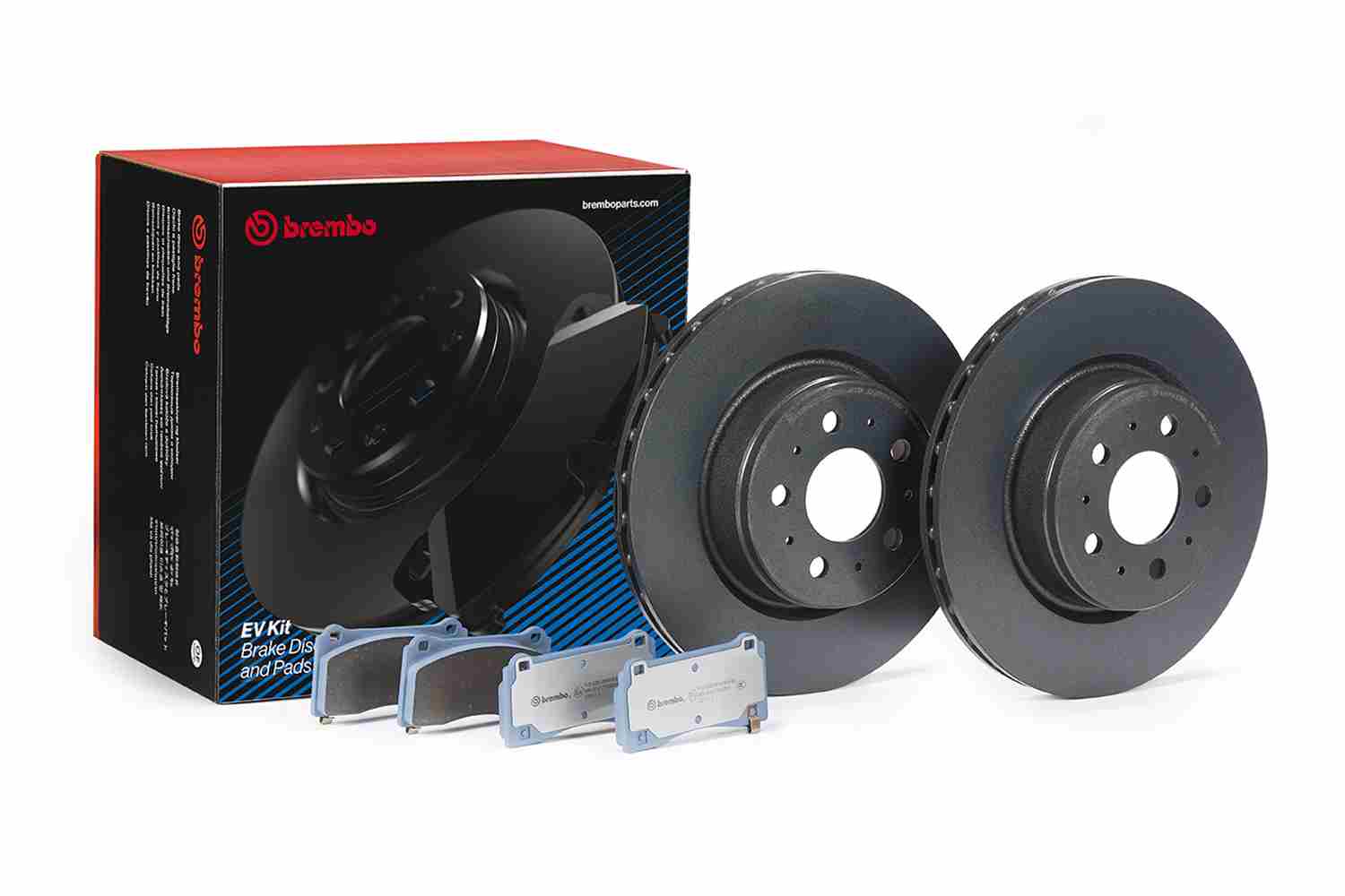 BREMBO KT 08 001 Bremsensatz, Scheibenbremse BEYOND LINE - EV