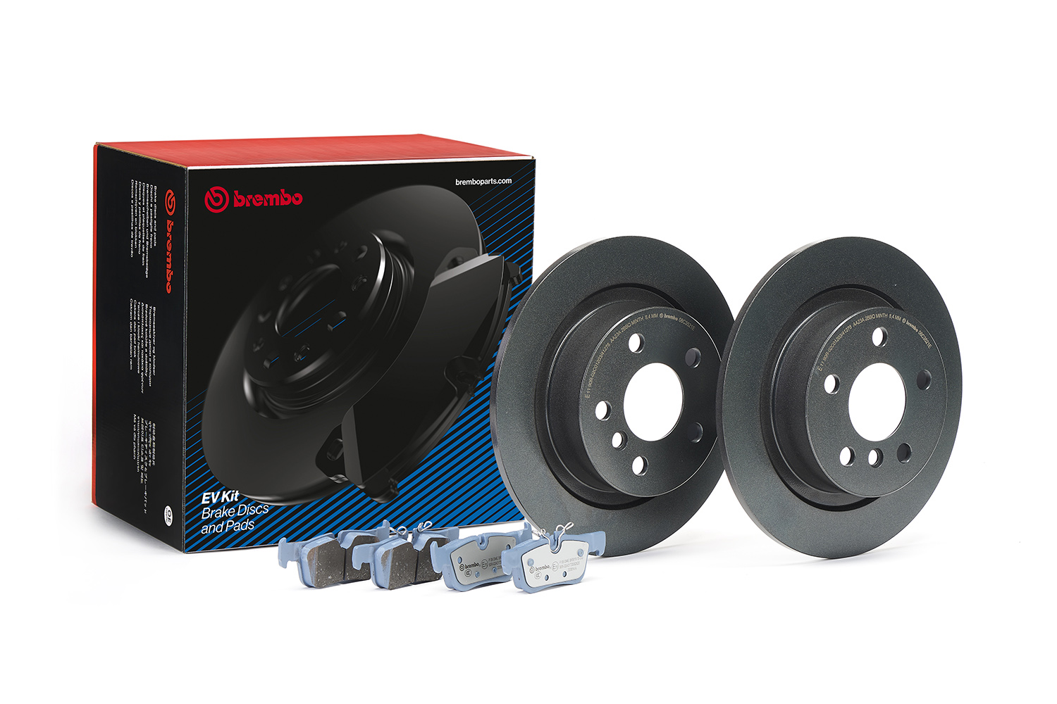 BREMBO KT 08 012 Bremsensatz, Scheibenbremse BEYOND LINE - EV