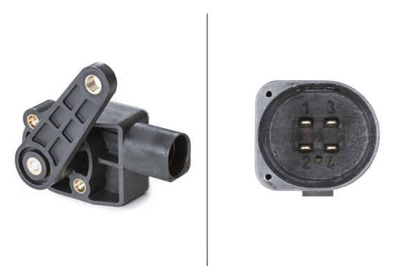 HELLA 6PM 008 739-001 Stellelement, Leuchtweitenregulierung