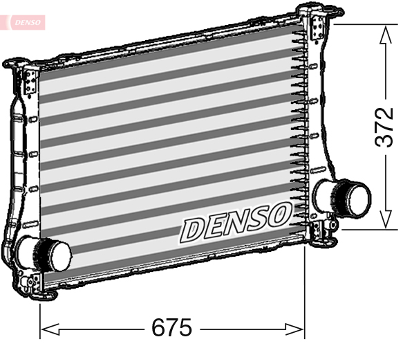 DENSO DIT50011 Ladeluftkühler