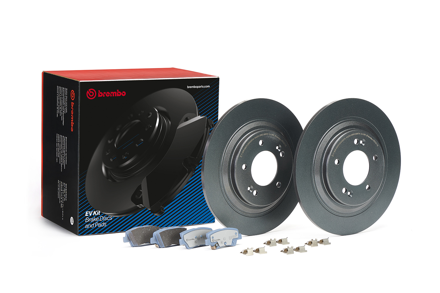 BREMBO KT 08 015 Bremsensatz, Scheibenbremse BEYOND LINE - EV